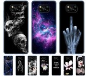 Funda de silicona suave para Xiaomi Poco X3 NFC, carcasa trasera para POCO X3 Pro, carcasa de TPU para Poco X 3, PocoX3 NFC, funda de teléfono global de 6,67 pulgadas For POCO X3 NFC