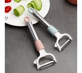 Cuchillo pelador multifuncional, pelador, cocina casera, mango largo, cuchillo creativo para pelar patatas, herramienta para pelar manzanas, pelador, suministros para el hogar