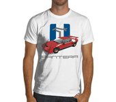 Camisetas unisex suaves del coche de carreras italiano Detomaso Pantera Gt5 S