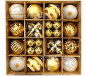 Decoración navideña de Amazon, bola de galvanoplastia de 6cm, bola de plástico, Navidad pintada de forma especial rojo
