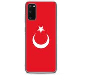 Coque Téléphone - Samsung - Galaxy S20 Plus - Drapeau Turquie - Souple - Multicolore