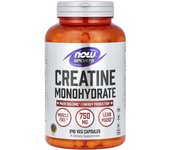 NOW Foods, Deportes, Monohidrato de Creatina, 4500 mg, 240 Cápsulas Vegetales (750 mg por cápsula)