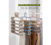 Perchas para ropa Perchas para pantalones Organizadores de almacenamiento para armarios Percheros para pantalones Toallas Bufandas Organización de almacenamiento negro