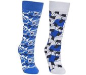 TRESPASS Calcetines de esquí Rockies para niños (paquete de 2) 12-3 Child