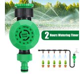 Temporizador de agua mecánico, controlador de riego de manguera de jardín, apagado automático