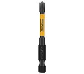 Punta de destornillador de 5,5 mm Vástago de 6,35 mm Negro y amarillo claramente marcado 65mm
