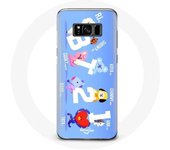 Coque pour Samsung Galaxy S8 Plus BTS Bangtan Sonyeondan BT21 Van Tata Chimmy Cooky Rj Koya Shooky Et Mang