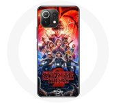 Coque pour Xiaomi Mi 11 Lite Stranger Things Affiche Saison 2