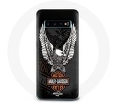 Coque pour Samsung Galaxy s10 plus Harley Davidson aigle logo