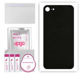 apgo Protective Skin Sticker for the back compatible with Apple iPhone SE 2022, Wrap Film, Foil, Vinyl - Pattern Matrix