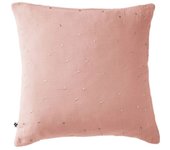 Taie d'oreiller Pois Doré Déco  Gaïa Chic  60 x 60 cm & 50 x 70 cm  Gaze de Coton  - Gaïa Chic Rose Pêche - 60 x 60 cm