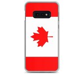 Coque Téléphone - Samsung - Galaxy S23 - Drapeau Canada - Souple - Multicolore