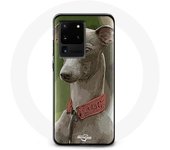 Coque pour Samsung Galaxy S20 Ultra Lévrier greyhound Gris