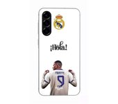 Funda para Samsung Galaxy A56 Kylian Mbappé Real Madrid 9 Hola Maniacase