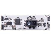 Tira de luces LED para gabinete con atenuador de onda manual y Sensor de movimiento LED de 12V y 60W?Interruptor táctil PIR Interruptor de sensor de movimiento por infrarrojos
