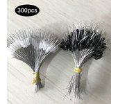 300 unids/lote flotador tapón de goma pesca Bobber tapón flotador cilíndrico espacio B White M