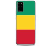 Coque Téléphone - Samsung - Galaxy S20 Ultra - Drapeau Guinée - Souple - Multicolore