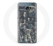 Coque pour Samsung Galaxy A5 2016 Game of Thrones Saison 8 Le Trône de Fer Affiche Personnages Fond
