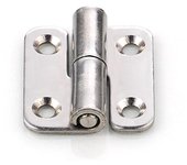 Bisagra desmontable gruesa de acero inoxidable Bisagra oculta extraíble de alta calidad plata