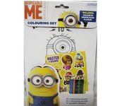 DESPICABLE ME Set para colorear Minions One Size negro