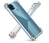 Funda de TPU transparente con protección de bolsa de aire para Oppo Realme C21Y C21 C3 C11 C15 C17 C20 C25 en Realme C21 21c 8 Pro 8i silicona a prueba de golpes Realme C3 transparente