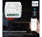 Tuya WiFi 2 Gang 80A abrazadera monofásica Solar PV bidireccional medidor de energía bidireccional aplicación para teléfono móvil 1 Gang Single Phase Clamp varios colores