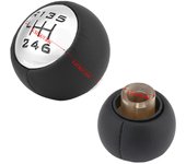 Perilla de palanca de cambios de 6 velocidades para coche Peugeot 307 308 3008 407 5008 807 Citroen C3 C4 C8 negro