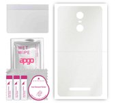 apgo Protective Skin Sticker for the back compatible with Xiaomi Redmi Note 3 Note 3 Pro, Wrap Film, Foil, Vinyl - Pattern Matte Transparent