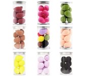 Mini licuadora de maquillaje, esponja cosmética para base, crema, corrector, herramienta de licuadora con caja de almacenamiento, 7/8 Uds.