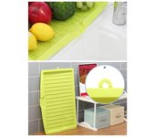Bandeja de almacenamiento multifuncional, bandeja de té, bandeja de frutas de plástico para el hogar, escurridor, fregadero, estante de ropa, bandeja de clasificación de exhibición de lavado