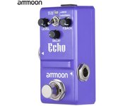 Pedal de efecto de guitarra Nano Series Delay, cuerpo de aleación de aluminio True Bypass