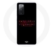 Coque pour Samsung Galaxy S20 FE Stranger Things Affiche Logo Joyeux noël