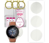 3x apgo Hydrogel Matte Screen Protector for Amazfit GTR 3 Pro, Hydrogel Film, Flexible, Soft TPU with positioning layer easy installation
