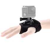 Banda de montaje con correa de palma para guante con rotación de 360 ​​​​grados para GoPro