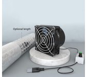 Ventilador Extractor Absorbedor de Humo de Tubería Ventilador Extracción de Humo only fan