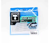 Señuelo blando Jackall SW Light Game Tide Curly 2.8 Clear HL Flake (6470)