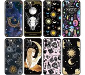 Funda de teléfono para Apple Iphone 13 14 11 Pro 12 Mini 7 8 6 6s Plus Xs Max Xr Se 2020 X Xs, Tarot de Luna Mágica iphone 14ProMax