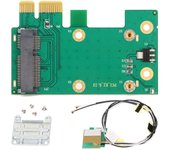 Mini PCIE a PCIE Mano de obra fina Operación simple Ligero Portátil Material PCB Tarjeta de red