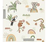 Papel pintado de animales de Holden Décor 10m x 53cm