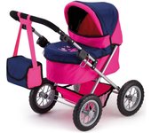 Cochecito de muñecas Reig Trendy Classic Fucsia 45 cm