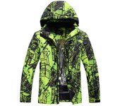 Nuevo Chaqueta de Snowboard para hombre, chaqueta de esquí gruesa y cálida a prueba de viento para invierno y exteriores, chaqueta de esquí doble S