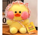 Pato de ácido hialurónico, pequeño pato amarillo, muñeco de peluche de celebridad de Internet, regalo de vacaciones para niñas 23cm0.2kg