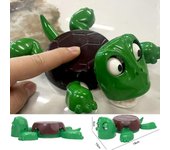 Posavasos con forma de tortuga para taza de té, café, bebidas, vajilla, adorno decorativo de plástico, decoración del hogar verde