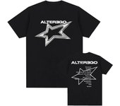 Camisetas gráficas del álbum Alter Ego del cantante del Corán, ropa de calle de hip hop de moda LISA, camisetas de algodón de verano unisex para hombres y mujeres XS