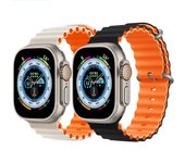Reloj inteligente Ultra 8 para hombre y mujer, reloj inteligente con carga inalámbrica, llamadas por Bluetooth, control del ritmo cardíaco, resistente al agua, para teléfonos iOS y Android