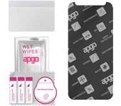 apgo MATTE Hybrid protective glass compatible with Cubot X18, flexible nano glass, great replacement for tempered glass, scratch-resistant, full glue