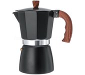 Cafetera Espresso de estilo italiano de aluminio, percolador, estufa, tetera 150ml verde