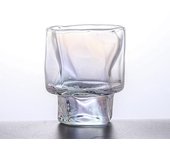 Vaso de whisky en miniatura de 70 ml, vaso de vino de estilo japonés irregular, vaso de diseño, vasos de sake de cristal esmerilado, vaso de chupito, envío directo 70ml