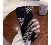 Funda de teléfono de silicona con estampado de leopardo, funda completa suave a prueba de golpes para iPhone 13, 14, 11, 12, 15 Pro Max Mini SE 7 8 Plus X XS XR For iPhone 12 Mini