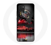 Coque Samsung Galaxy A03 Formule 1 Sebastian Vettel Pilote automobile F1 Rouge